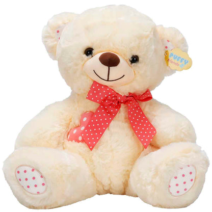 Kurdeleli Peluş Ayıcık - 42 Cm