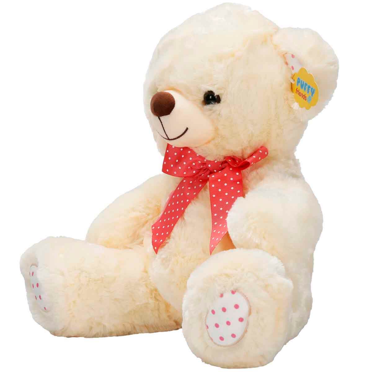 Kurdeleli Peluş Ayıcık - 42 Cm